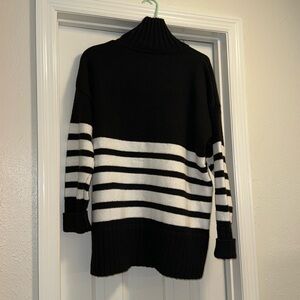 Never worn mock striped sweater dress from shein